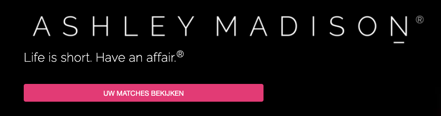 Aanmelden Ashley Madison